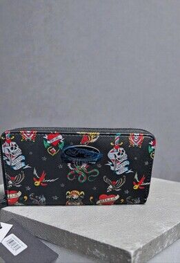 Ed Hardy Tattoo Women’s Wallet Wristlet (NWT)